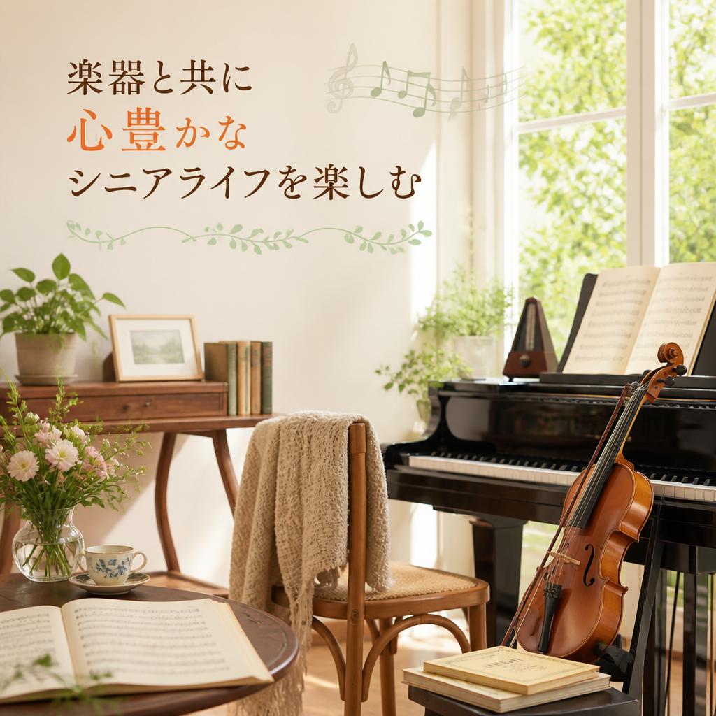 楽器と共に心豊かなシニアライフを楽しむ