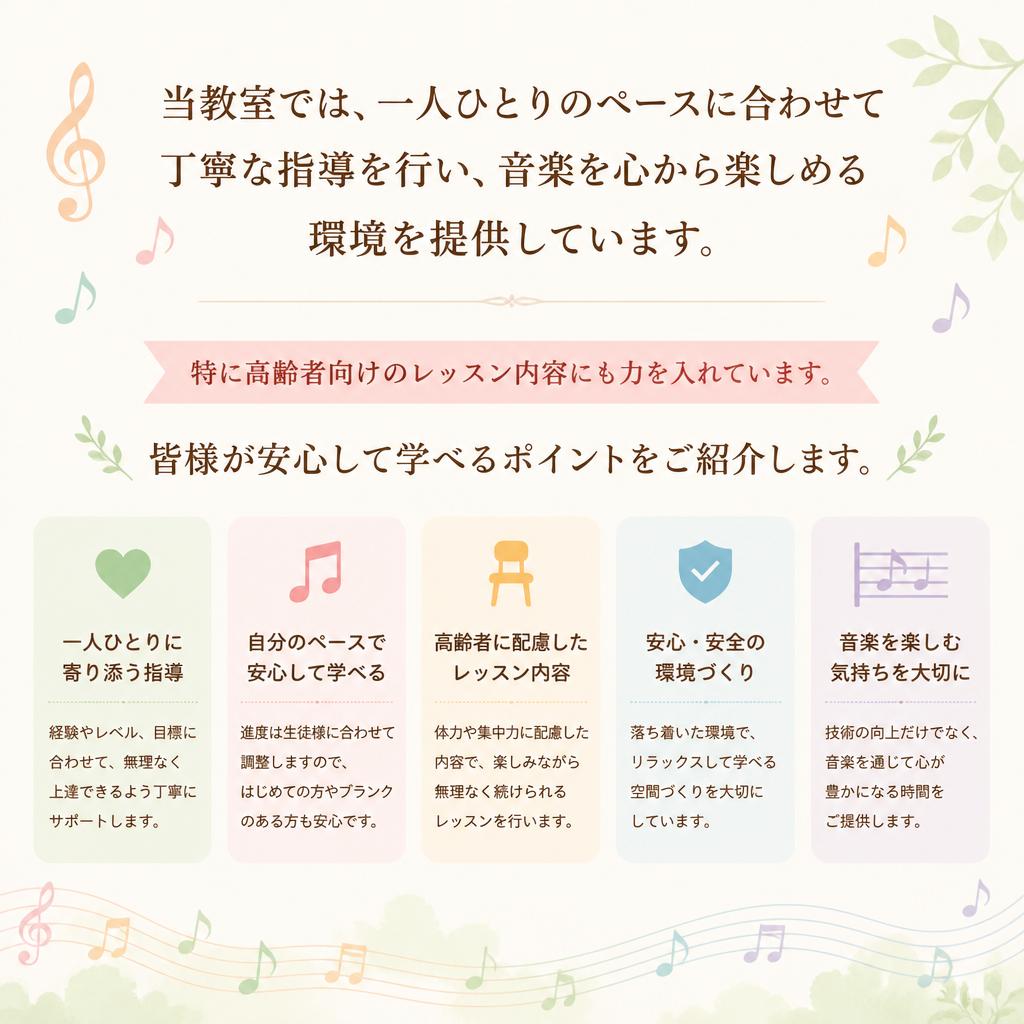 心和ミュージックの特徴