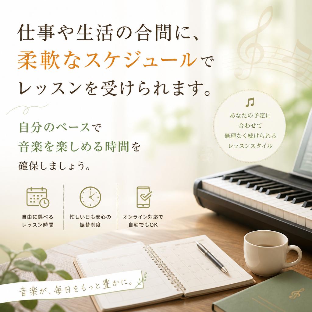 忙しい社会人にぴったり！
